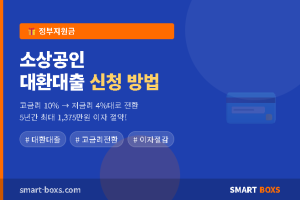 소상공인 대환대출 신청 방법 총정리 썸네일